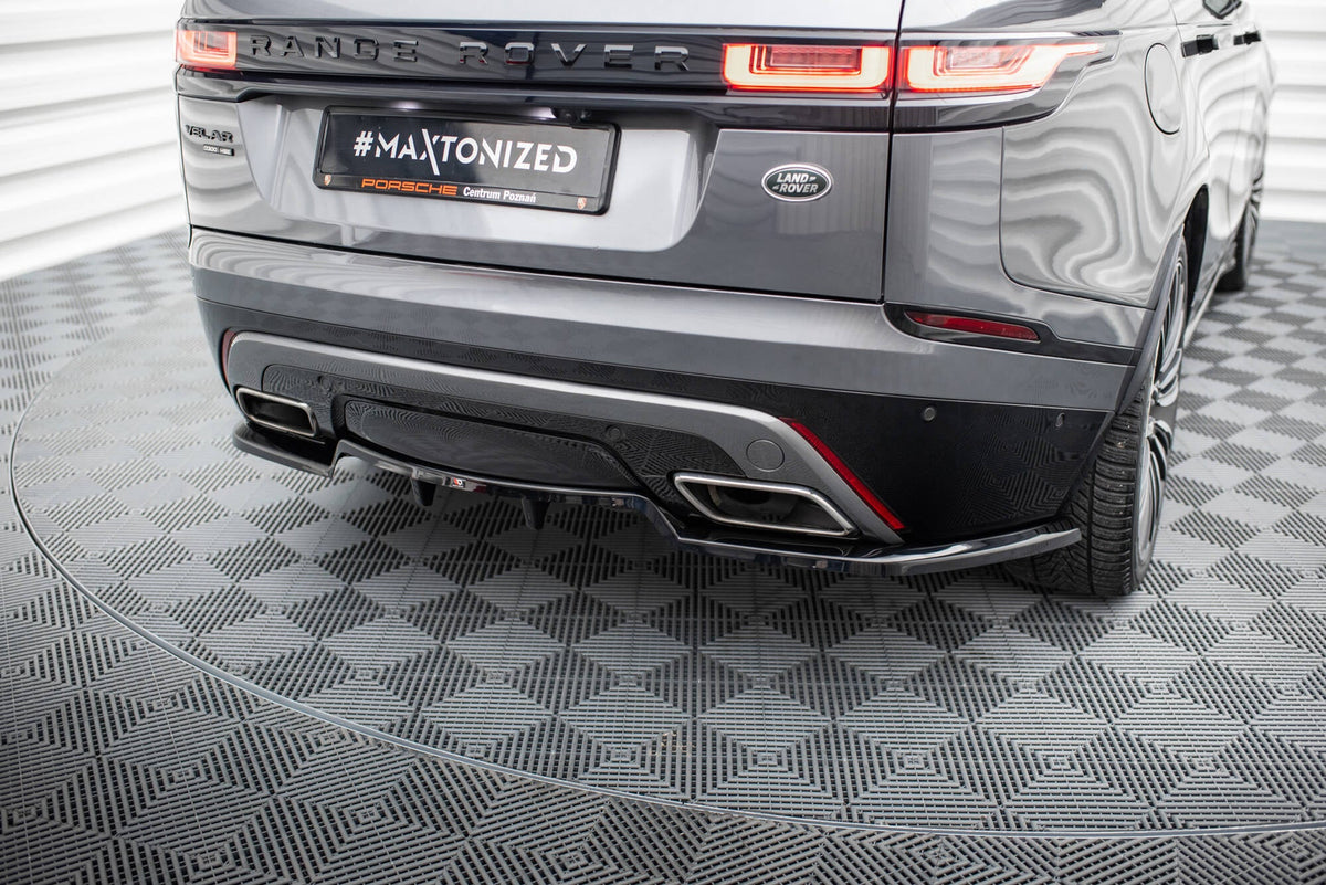 Splitter trasero (con barras verticales) V.1 para Land Rover Range Rover Velar R-Dynamic Mk1
