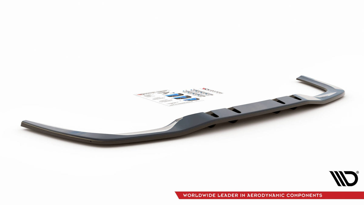 Splitter trasero (con barras verticales) V.1 para Mercedes A 35 AMG Sedan V177