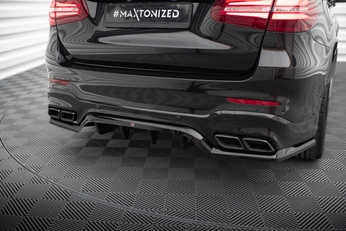 Splitter trasero (con barras verticales) V.1 para Mercedes-AMG GLC 63 SUV X253