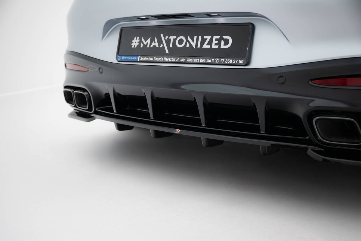 Splitter trasero (con barras verticales) V.1 para Mercedes-AMG GT 63 / 55 / 63 S E Performance C192