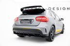 Splitter trasero (con barras verticales) V.1 para Mercedes-Benz GLA 45 AMG