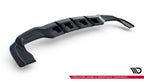 Splitter trasero (con barras verticales) V.1 para Mercedes-Benz GLA 45 AMG