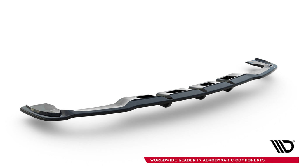 Splitter trasero (con barras verticales) V.1 para Mercedes-Benz GLA 45 AMG