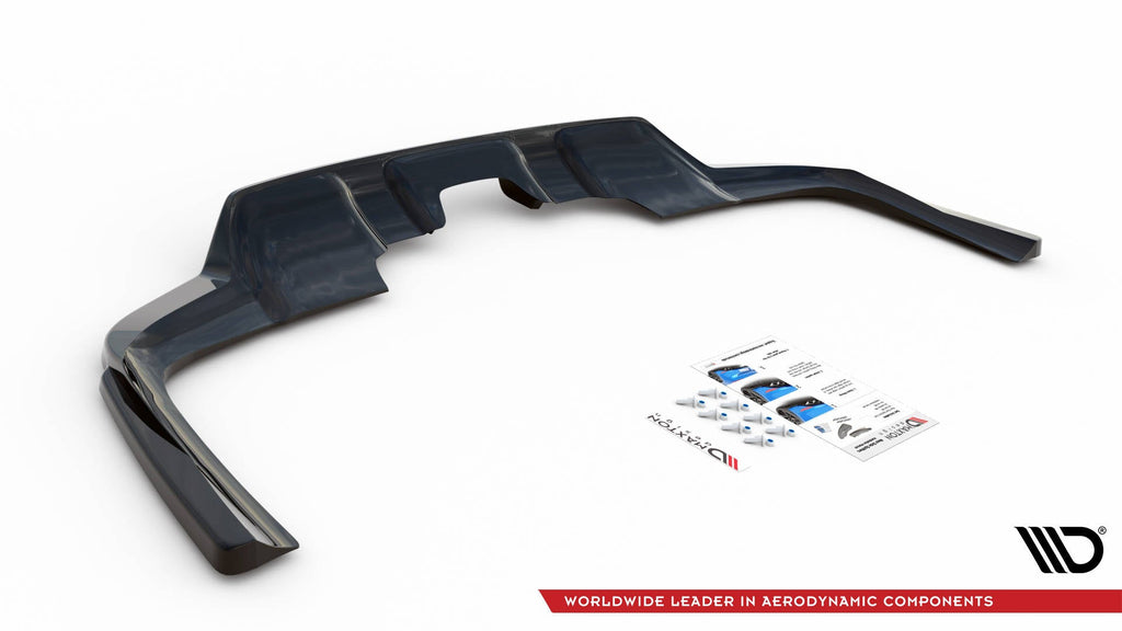 Splitter trasero (con barras verticales) V.1 para Mercedes-Benz GLS AMG-Line X167