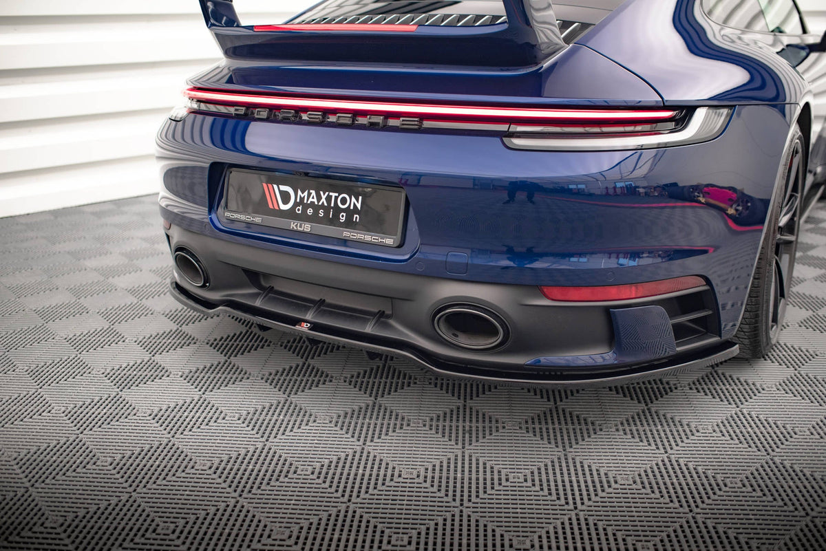 Splitter trasero (con barras verticales) V.1 para Porsche 911 Carrera Aero / Carrera GTS 992