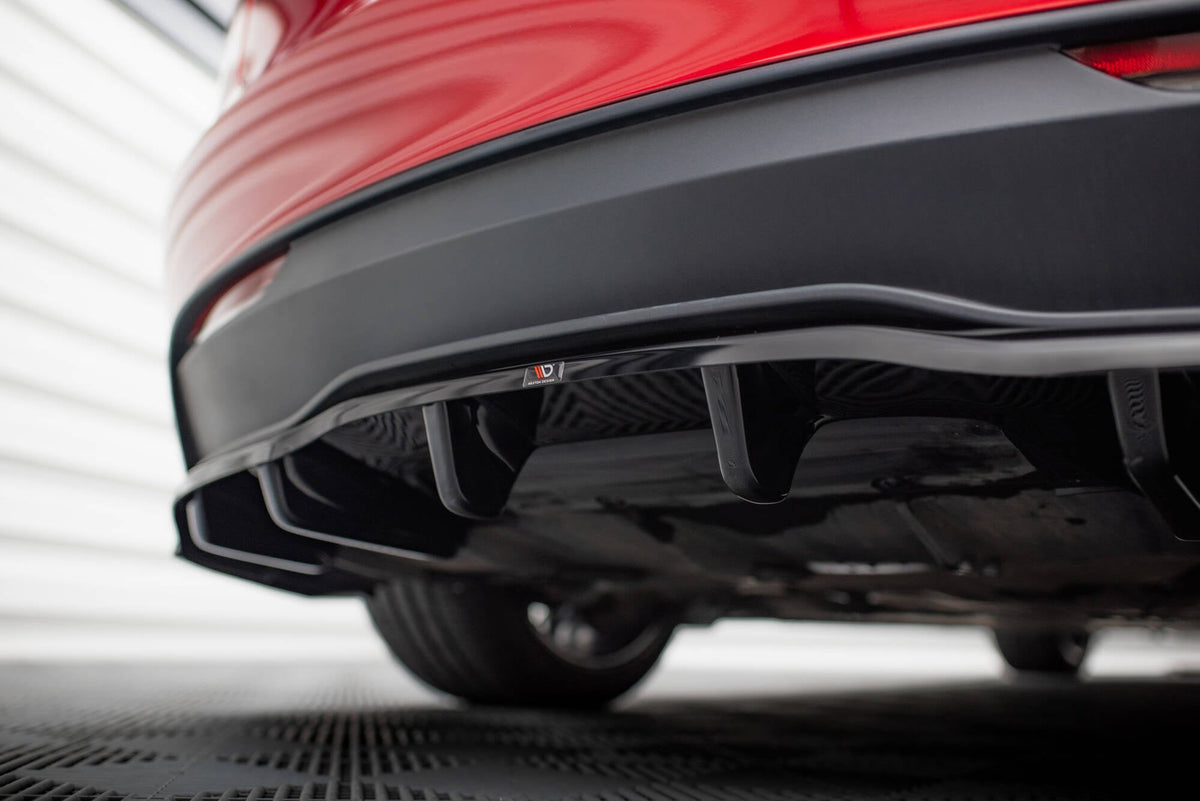 Splitter trasero (con barras verticales) V.1 para Tesla Model 3 Project Highland(Facelift)