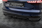 Splitter trasero (con barras verticales) V.2 para Audi A4 S-Line B9 Facelift