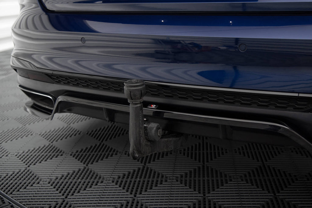 Splitter trasero (con barras verticales) V.2 para Audi A4 S-Line B9 Facelift