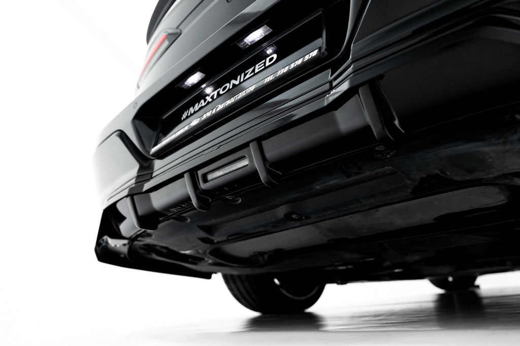 Splitter trasero (con barras verticales) V.2 para BMW 7 M-Pack G70