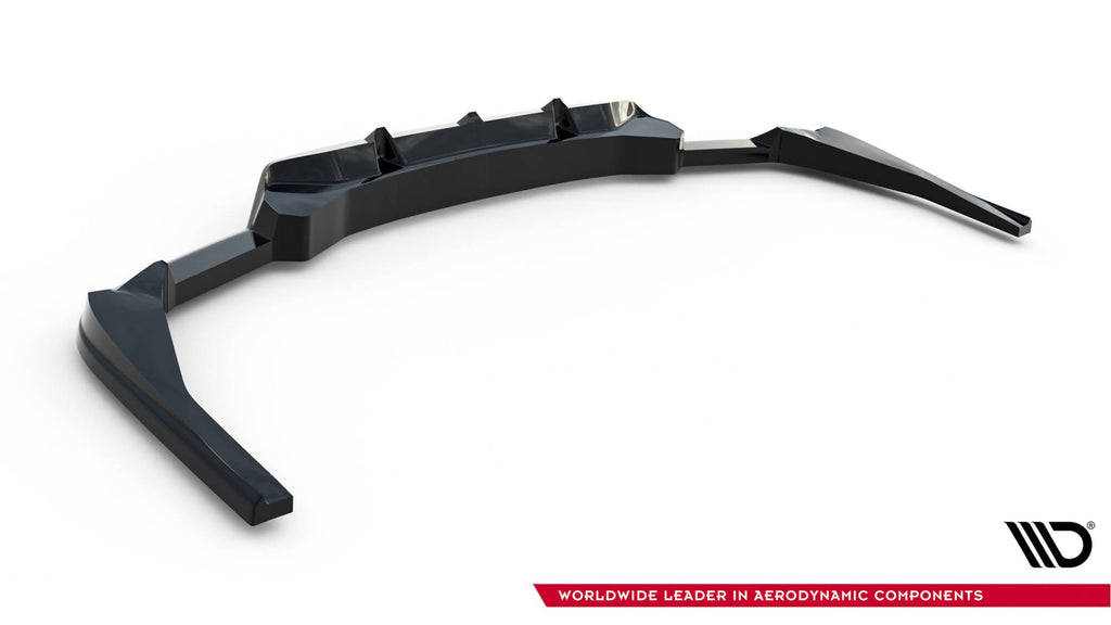 Splitter trasero (con barras verticales) V.2 para BMW X4 M-Pack G02 Facelift
