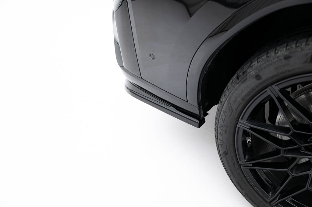 Splitter trasero (con barras verticales) V.2 para BMW X4 M-Pack G02 Facelift