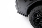 Splitter trasero (con barras verticales) V.2 para BMW X4 M-Pack G02 Facelift