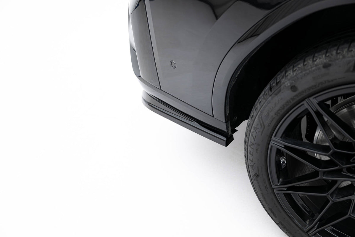 Splitter trasero (con barras verticales) V.2 para BMW X4 M-Pack G02 Facelift