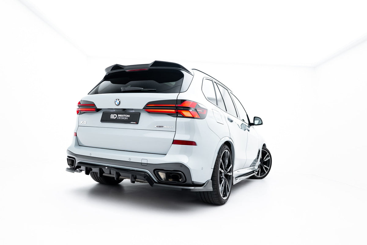 Splitter trasero (con barras verticales) V.2 para BMW X5 M-Pack G05 Facelift