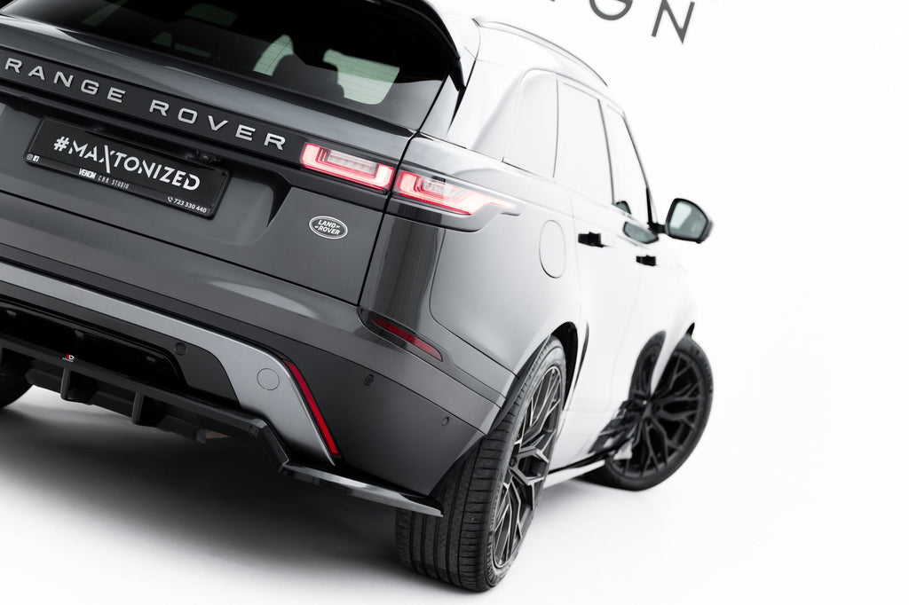 Splitter trasero (con barras verticales) V.2 para Land Rover Range Rover Velar R-Dynamic Mk1