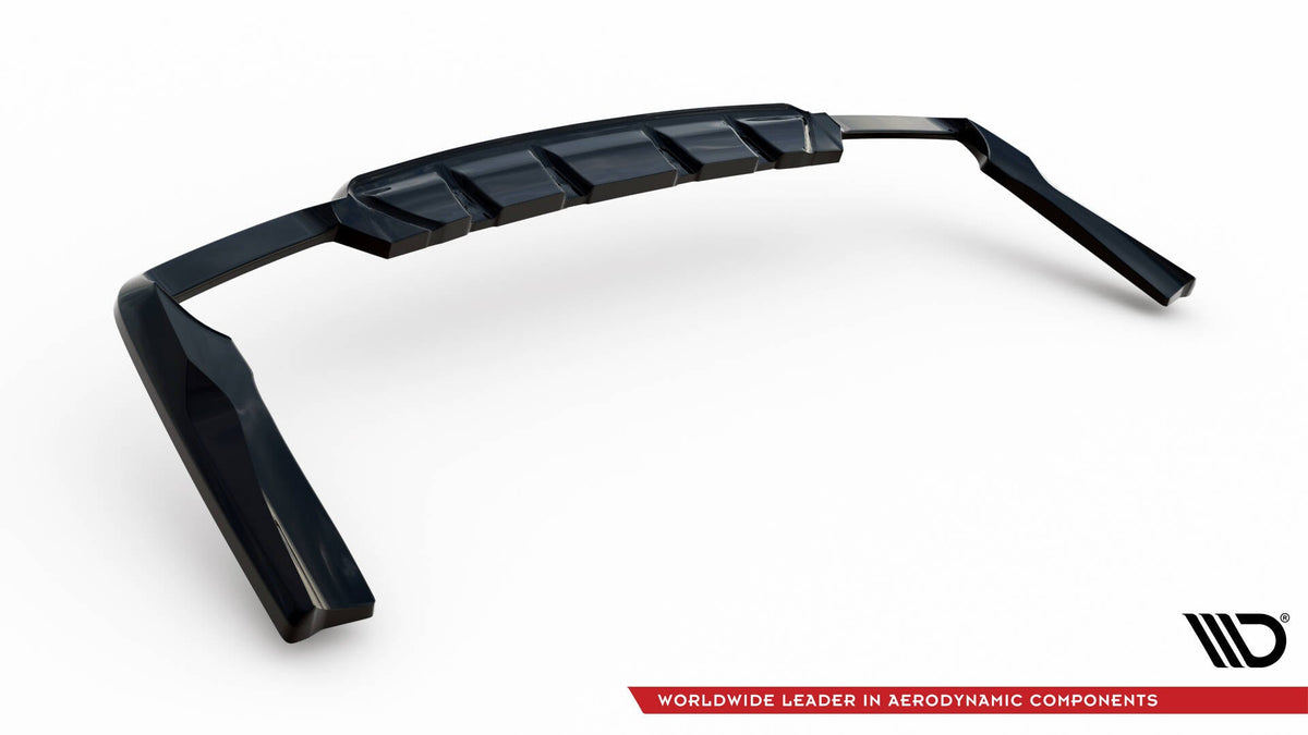 Splitter trasero (con barras verticales) V.2 para Mercedes-AMG GLC 63 SUV X253