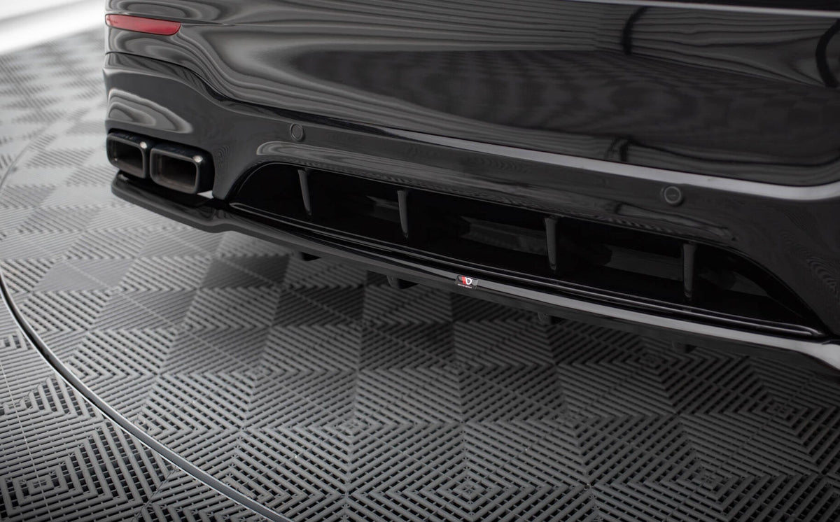 Splitter trasero (con barras verticales) V.2 para Mercedes-AMG GLC 63 SUV X253