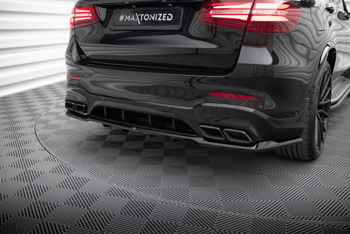 Splitter trasero (con barras verticales) V.2 para Mercedes-AMG GLC 63 SUV X253