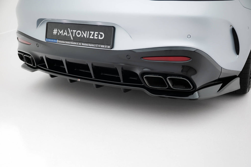 Splitter trasero (con barras verticales) V.2 para Mercedes-AMG GT 63 / 55 / 63 S E Performance C192