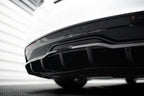 Splitter trasero (con barras verticales) V.2 para Tesla Model S Plaid Mk1 Facelift