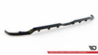 Splitter trasero (con barras verticales) V.2 para Toyota Yaris Mk4