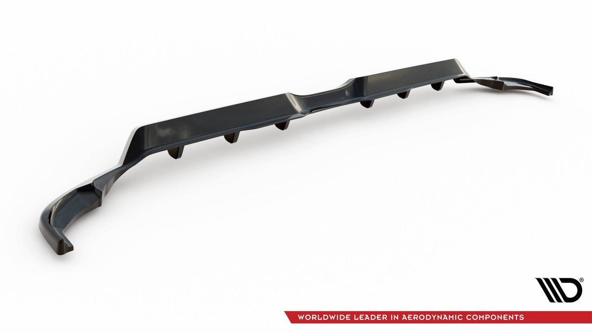 Splitter trasero (con barras verticales) V.2 para Toyota Yaris Mk4