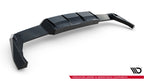 Splitter trasero (con barras verticales) V.2 para Volkswagen Golf R Hatchback Mk8 / Mk8 Facelift