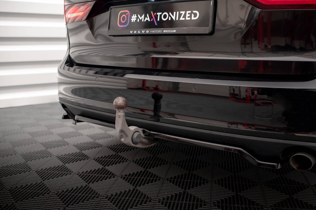 Splitter trasero (con barras verticales) V.2 para Volvo V90 Mk2