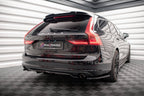 Splitter trasero (con barras verticales) V.2 para Volvo V90 Mk2
