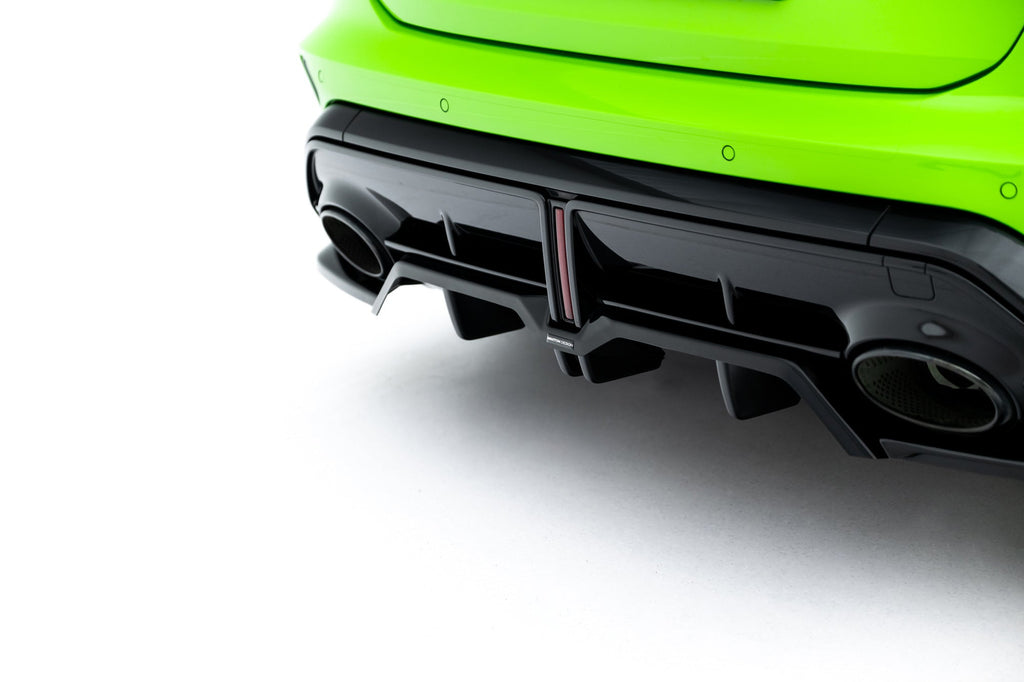 Splitter trasero (con barras verticales) V.3 para Audi RS3 Sportback 8Y Facelift