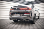 Splitter trasero (con barras verticales) V.3 para BMW X6 M-Pack G06