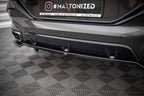 Splitter trasero (con barras verticales) V.3 para BMW X6 M-Pack G06
