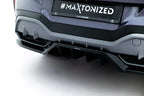 Splitter trasero (con barras verticales) V.4 para Cupra Terramar Mk1 (Version with towbar)