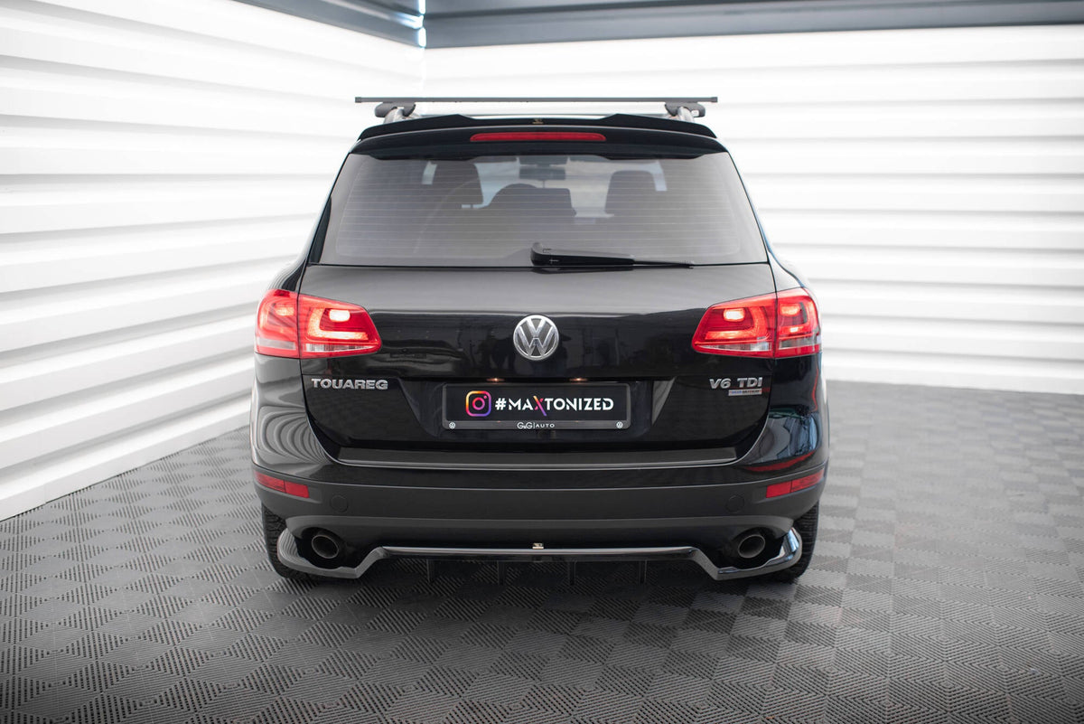 Splitter trasero (con barras verticales) para Volkswagen Touareg Mk2