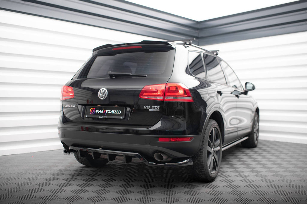 Splitter trasero (con barras verticales) para Volkswagen Touareg Mk2