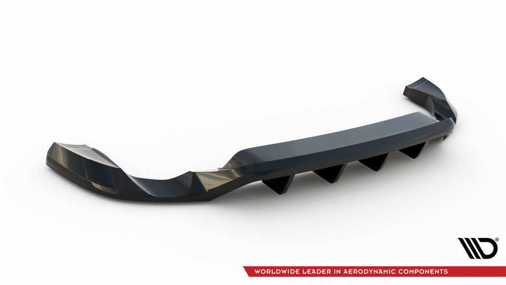 Splitter trasero (con barras verticales) para Volkswagen Touareg Mk2