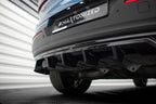 Splitter trasero (con barras verticales) para Volvo C40 Mk1