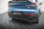 Splitter trasero (con barras verticales) para Volvo C40 Mk1