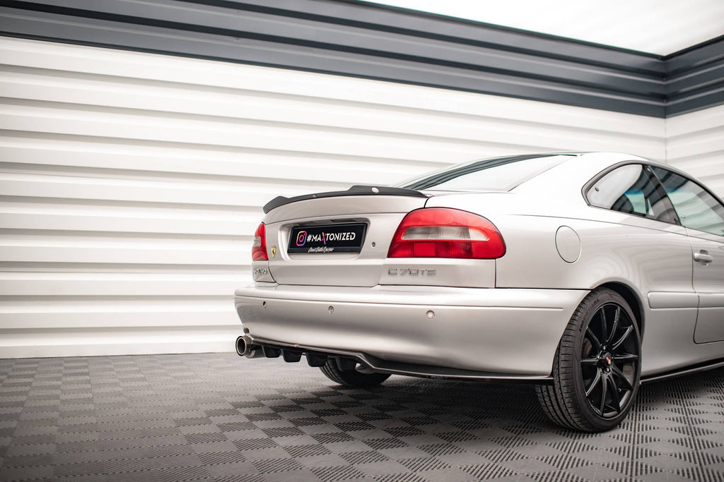 Splitter trasero (con barras verticales) para Volvo C70 Mk1
