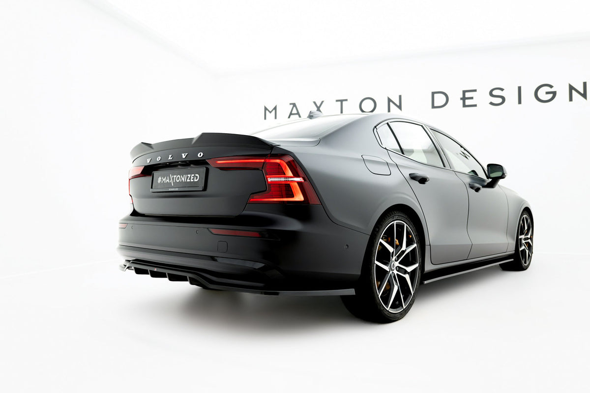 Splitter trasero (con barras verticales) para Volvo S60/V60 R-Design Mk3