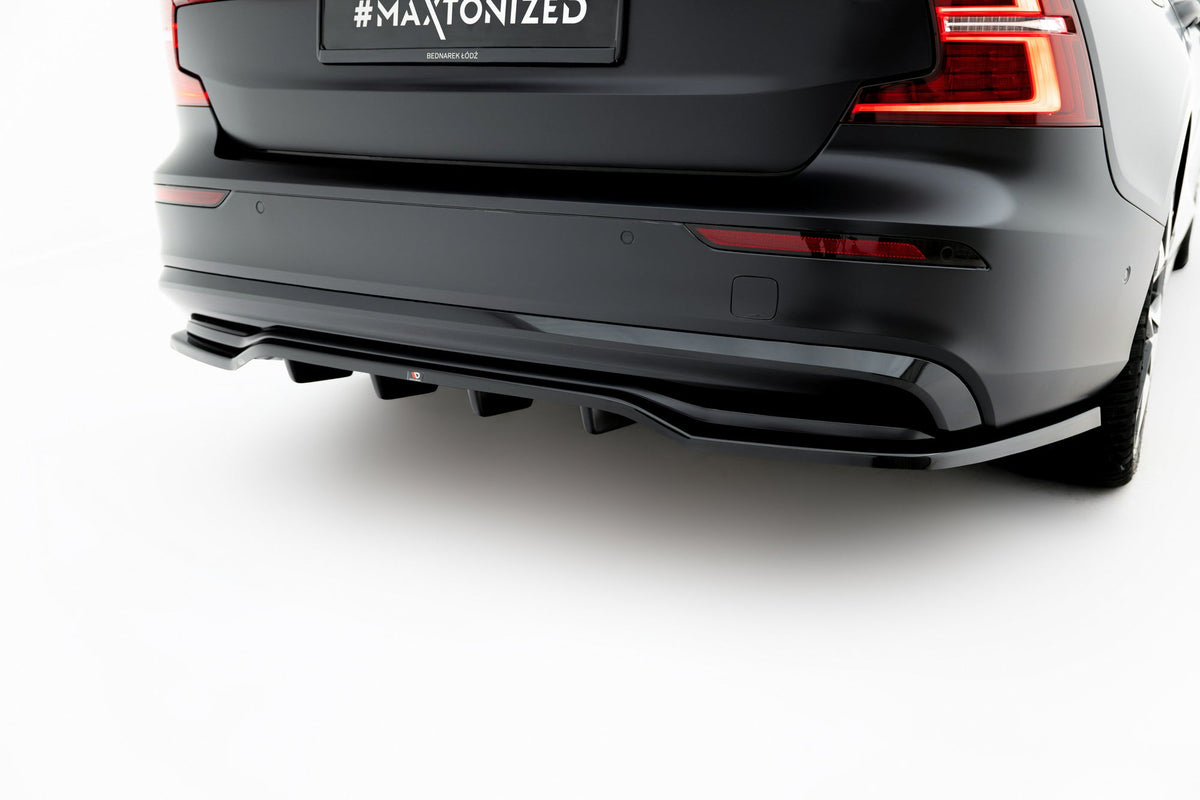 Splitter trasero (con barras verticales) para Volvo S60/V60 R-Design Mk3