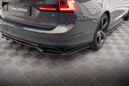 Splitter trasero (con barras verticales) para Volvo V90 / S90 R-Design Mk2