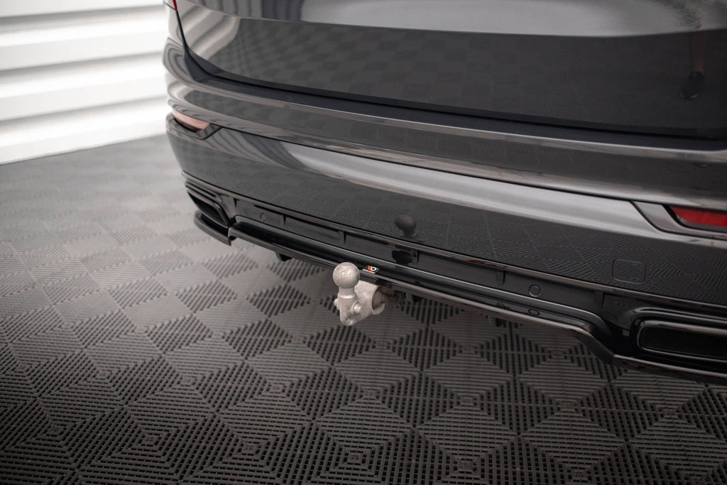 Splitter trasero (con barras verticales) para Volvo XC90 R-Design Mk2 / Mk2 Facelift