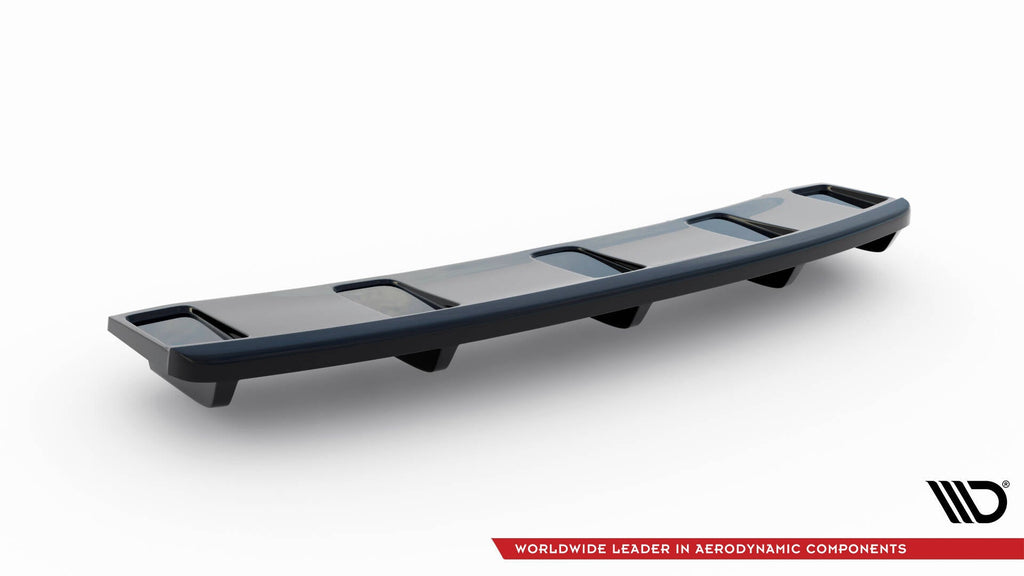 Splitter trasero (con barras verticales) para Audi A7 S-Line C7 Facelift