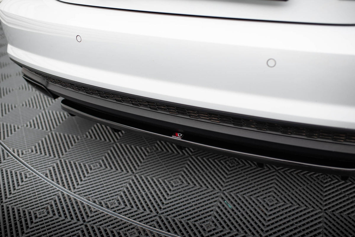 Splitter trasero (con barras verticales) para Audi A7 S-Line C7 Facelift