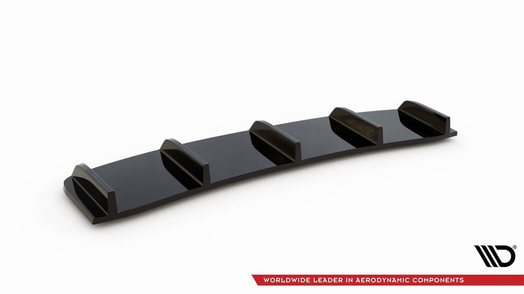 Splitter trasero (con barras verticales) para Audi A7 S-Line C7 Facelift