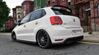 Splitter trasero (con barra vertical) para Volkswagen Polo GTI Mk5 Facelift
