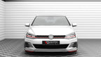 Splitters laterales delanteros para Volkswagen Golf GTI / GTD Mk7 Facelift