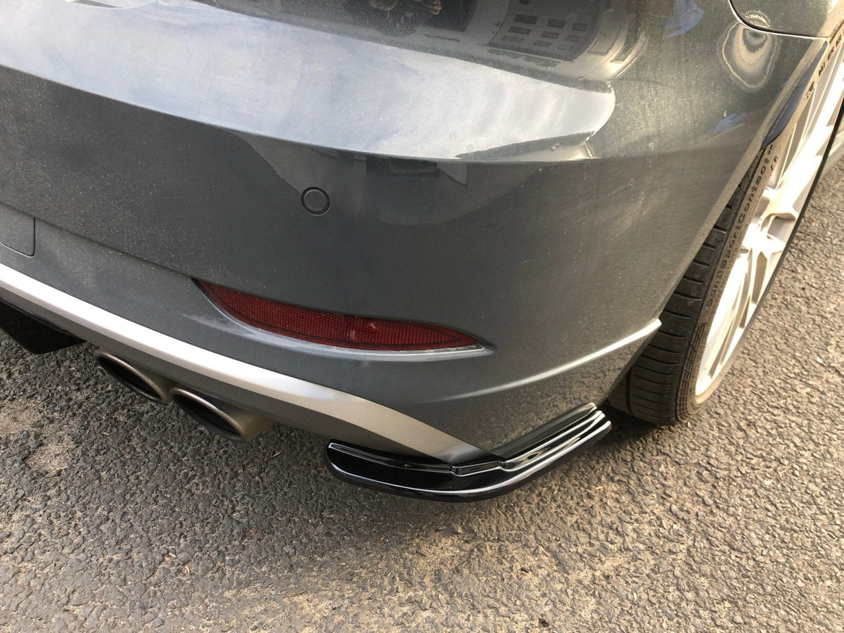 Splitters laterales traseros para Audi S3 8v Facelift