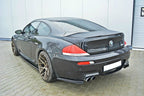 Splitters laterales traseros para BMW M6 E63